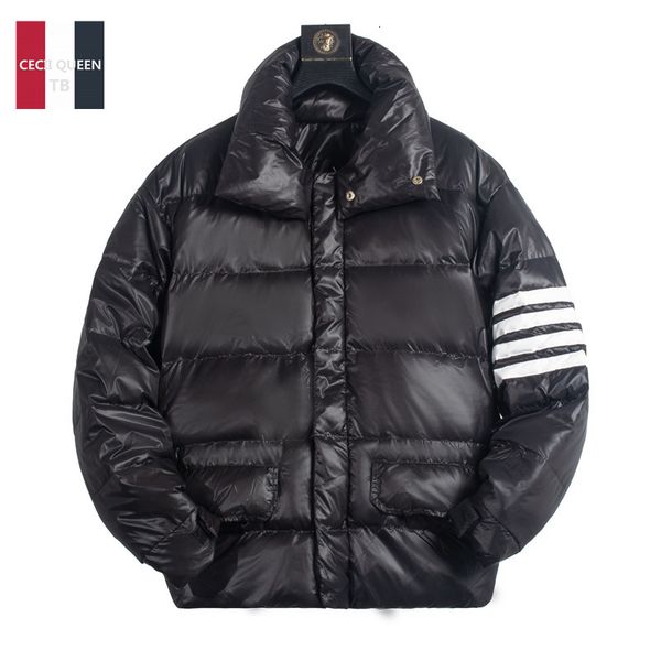 down jacket tb korean women's simple 90 white duck temperament commuter stand collar medium and long thickened wear, Black
down jacket tb korean women's simple 90 white duck temperament commuter stand collar medium and long thickened wear, Black