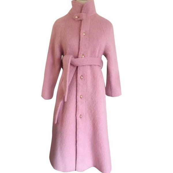 women's wool & blends womens coats winter woolen coat long hepburn style thick cashmere plus size fashions, Black
women's wool & blends womens coats winter woolen coat long hepburn style thick cashmere plus size fashions, Black