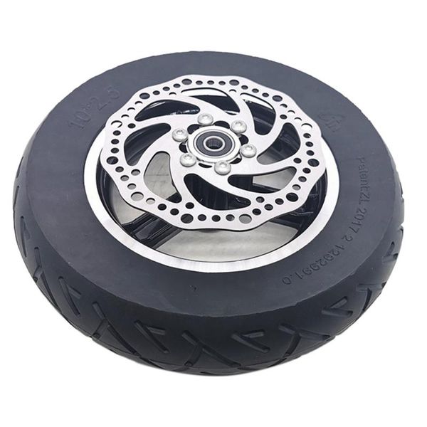 skateboarding 10 inch 10x2.50 electric scooter wheels with disc brake and wheel hub set hollow solid tire
skateboarding 10 inch 10x2.50 electric scooter wheels with disc brake and wheel hub set hollow solid tire