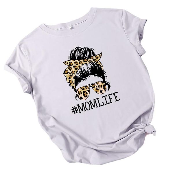 women's t-shirt 2021 fashion casual multicolor leopard print headdress printing short-sleeved round neck cotton top, White
women's t-shirt 2021 fashion casual multicolor leopard print headdress printing short-sleeved round neck cotton top, White