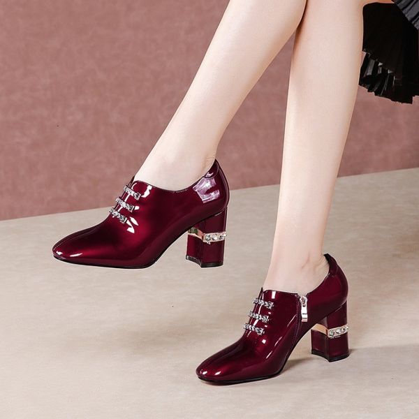 dress shoes mljuese women pumps autumn spring soft cow leather zippers crystal wine red color high heels lady shoes party si q4qm, Black
dress shoes mljuese women pumps autumn spring soft cow leather zippers crystal wine red color high heels lady shoes party si q4qm, Black