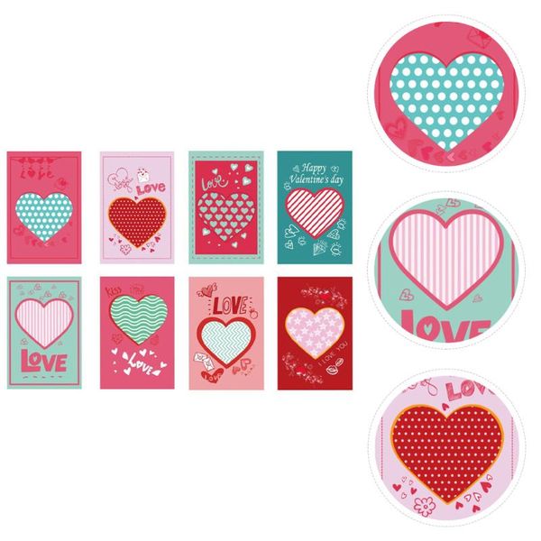 greeting cards 8pcs delicate chic romantic fashion valentine's day heart pattern gift blessing for gifts 
greeting cards 8pcs delicate chic romantic fashion valentine's day heart pattern gift blessing for gifts