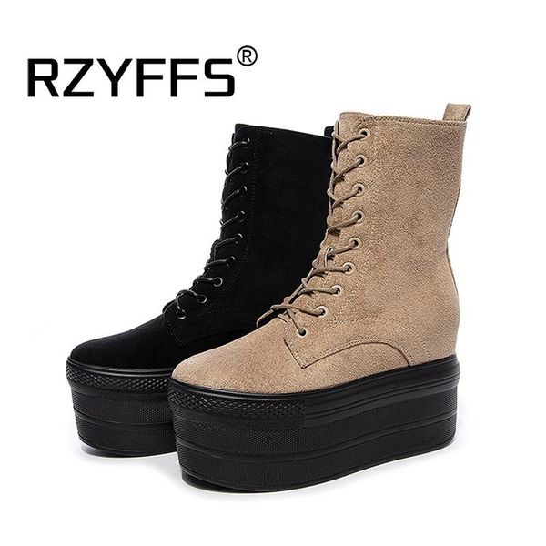 boots women black high increasing 2021 round toe women's ankle shoes platform chunky quality a436
boots women black high increasing 2021 round toe women's ankle shoes platform chunky quality a436