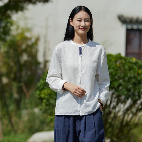 ethnic clothing shanghai story womens linen cotton long sleeves button down shirt casual with pocket, Red
ethnic clothing shanghai story womens linen cotton long sleeves button down shirt casual with pocket, Red