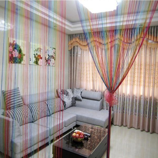 curtain & drapes 2m*1m vogue for door window panel living room divider string line decorative 6 colors
curtain & drapes 2m*1m vogue for door window panel living room divider string line decorative 6 colors