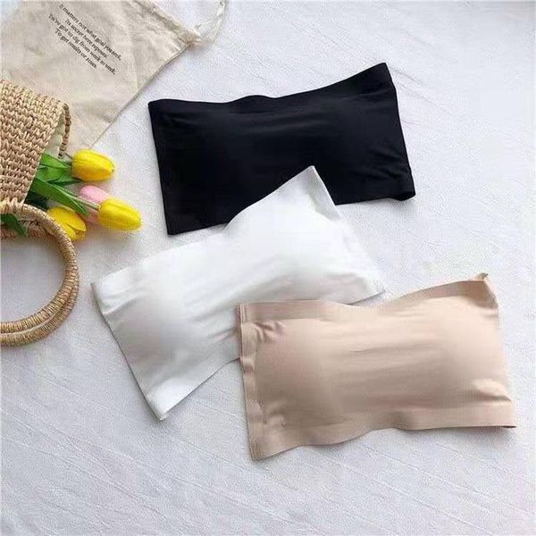 bustiers & corsets one piece seamless tube women invisible bra intimates strapless bustier bandeau breathable wrapped chest underwear, Black;white
bustiers & corsets one piece seamless tube women invisible bra intimates strapless bustier bandeau breathable wrapped chest underwear, Black;white