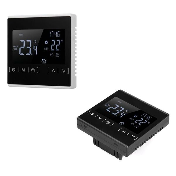 smart home control temperature controller contact screen thermostat water electric boiler heating ac85-240v
smart home control temperature controller contact screen thermostat water electric boiler heating ac85-240v