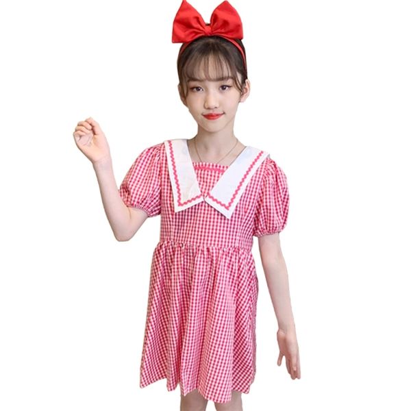 girl summer dresses plaid pattern girls patchwork kids casual style costume for 210527, Red;yellow
girl summer dresses plaid pattern girls patchwork kids casual style costume for 210527, Red;yellow