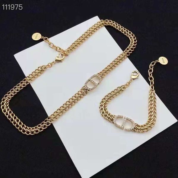 designer necklace women's light luxury minority family double-layer chain 2021 new letter jewelry trend, Silver
designer necklace women's light luxury minority family double-layer chain 2021 new letter jewelry trend, Silver