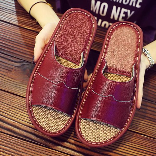 slippers women's mens fashion couples household indoor shoes retro open toe ladies shoe, Black
slippers women's mens fashion couples household indoor shoes retro open toe ladies shoe, Black