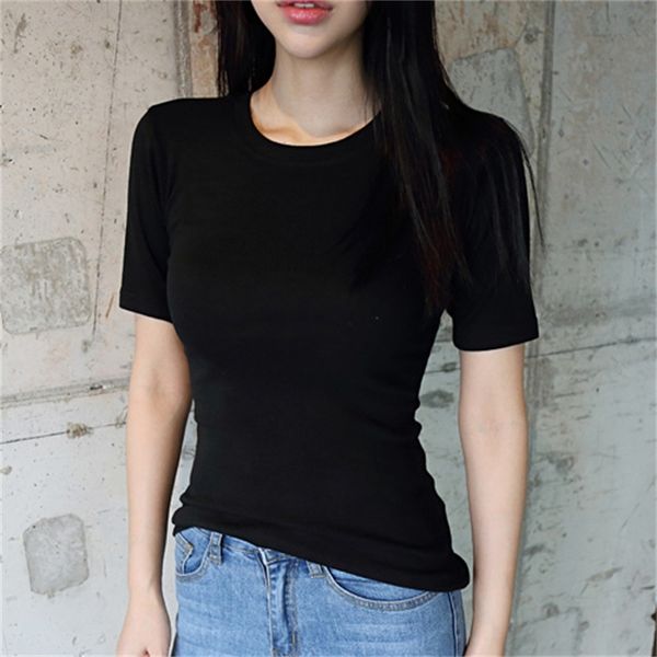 t shirt women spring autumn long sleeve o neck basic t-shirts female t shirt 210420, White
t shirt women spring autumn long sleeve o neck basic t-shirts female t shirt 210420, White