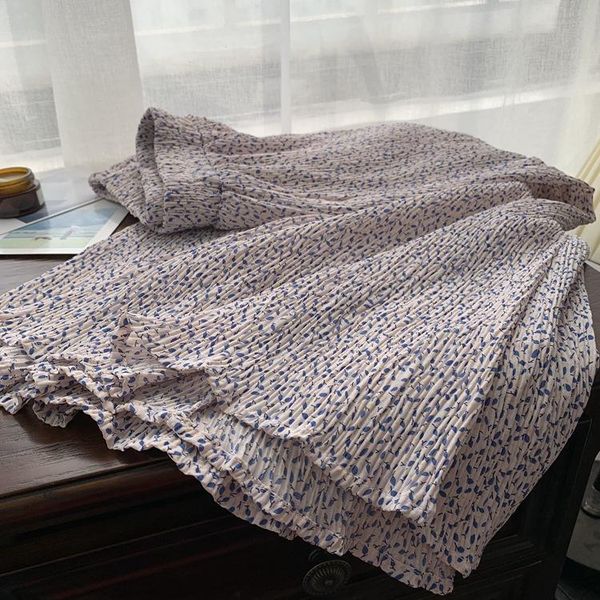 vintage loose chiffon skirt women casual streetwear floral printed korean style high waist bottom female chic harajuku skirts, Black
vintage loose chiffon skirt women casual streetwear floral printed korean style high waist bottom female chic harajuku skirts, Black