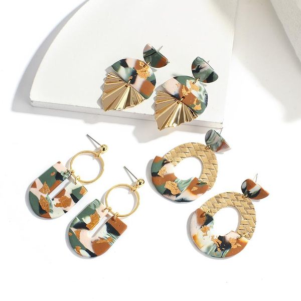 dangle & chandelier aensoa geometric polymer clay drop earrings women multi-type irregular graffiti long alloy pendant party jewelry, Silver
dangle & chandelier aensoa geometric polymer clay drop earrings women multi-type irregular graffiti long alloy pendant party jewelry, Silver