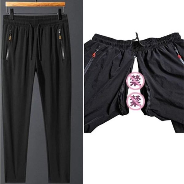calças de sexo ao ar livre homens rasgar longe zÃperes masculino primavera outono casual masculinas roupas sexuais e men's pants, Black
calças de sexo ao ar livre homens rasgar longe zÃperes masculino primavera outono casual masculinas roupas sexuais e men's pants, Black