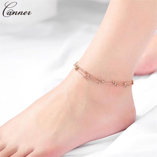 anklets canner multilayer bead chain anklet bracelet for women titanium steel leg rose gold color ankle foot jewelry q4, Red;blue
anklets canner multilayer bead chain anklet bracelet for women titanium steel leg rose gold color ankle foot jewelry q4, Red;blue