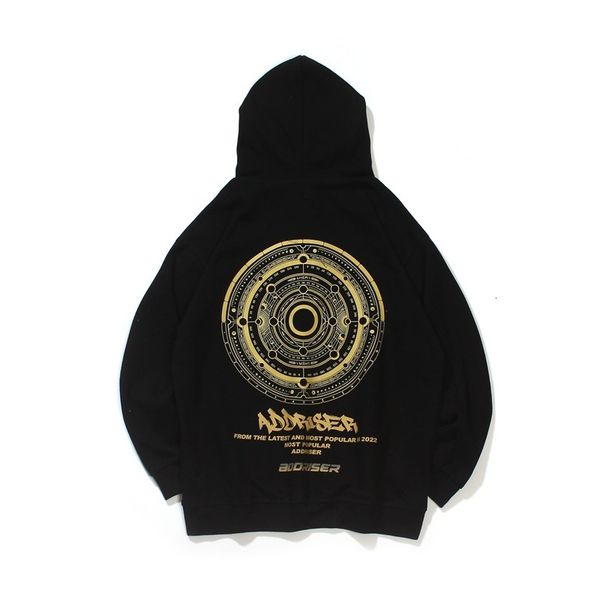 chaopai high street totem printed hooded pullover sweater men's and women's same large casual sports hoodie coat, Black
chaopai high street totem printed hooded pullover sweater men's and women's same large casual sports hoodie coat, Black