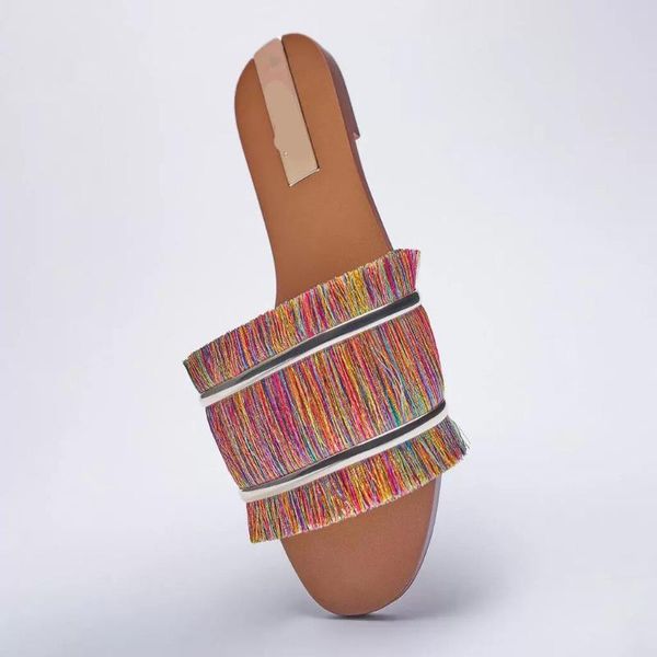 slippers fringe low women summer shoes pantofle multicolored sandals slides rivet rubber flip flops 2021 flat hawaiian metal dec, Black
slippers fringe low women summer shoes pantofle multicolored sandals slides rivet rubber flip flops 2021 flat hawaiian metal dec, Black
