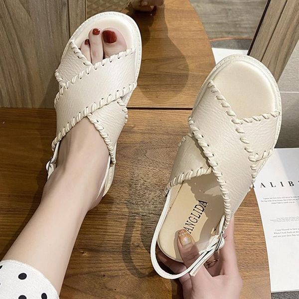 rimocy casual pu leather platform soprt sandals women outdoor summer open toe ankle wrap flat sandal woman comfort beach shoes, Black
rimocy casual pu leather platform soprt sandals women outdoor summer open toe ankle wrap flat sandal woman comfort beach shoes, Black