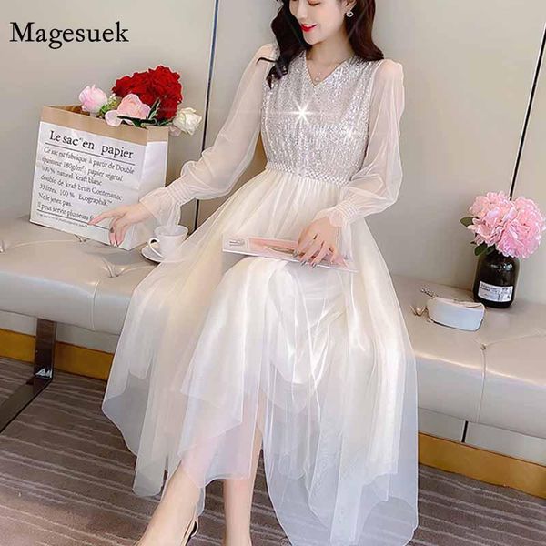 high waist mid-length flare sleeve elastic slim ladies dress early spring v-neck sequin mesh stitching women 12550 casual dresses, Black;gray
high waist mid-length flare sleeve elastic slim ladies dress early spring v-neck sequin mesh stitching women 12550 casual dresses, Black;gray