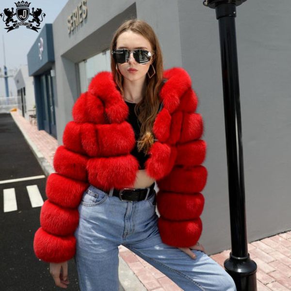 women's fur & faux fashion autumn winter coat women vintage long sleeve with cap slim short jackets furry femme, Black
women's fur & faux fashion autumn winter coat women vintage long sleeve with cap slim short jackets furry femme, Black