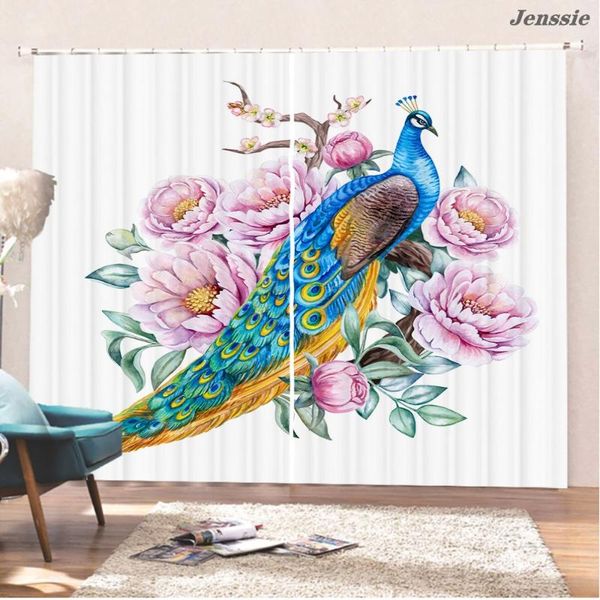 curtain & drapes peacock 3d printing window green feather for living room bedroom retro flower polyester fabric
curtain & drapes peacock 3d printing window green feather for living room bedroom retro flower polyester fabric