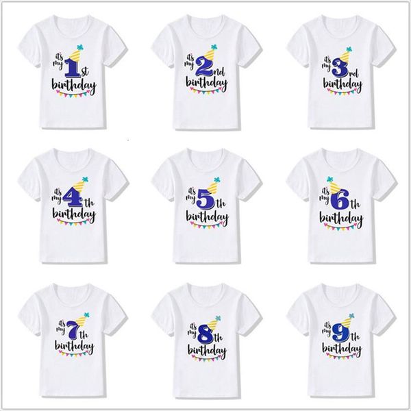 happy birthday children t shirt for boys girls short sleeve toddler kids party clothes 1 3 4 5 6 7, Blue
happy birthday children t shirt for boys girls short sleeve toddler kids party clothes 1 3 4 5 6 7, Blue