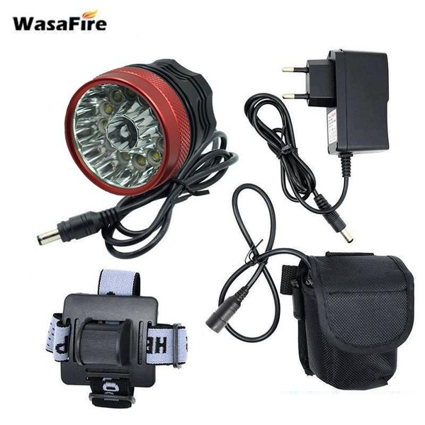bike lights wasafire 14*t6 led bicycle headlight 25000lm 3 modes cycling front light lamp + 9600mah battery pack charger
bike lights wasafire 14*t6 led bicycle headlight 25000lm 3 modes cycling front light lamp + 9600mah battery pack charger