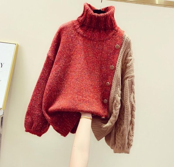 warm for lazy wind pullover long sleeve turtle neck sweater women autumn winter pull turtleneck sweaters red, White;black
warm for lazy wind pullover long sleeve turtle neck sweater women autumn winter pull turtleneck sweaters red, White;black