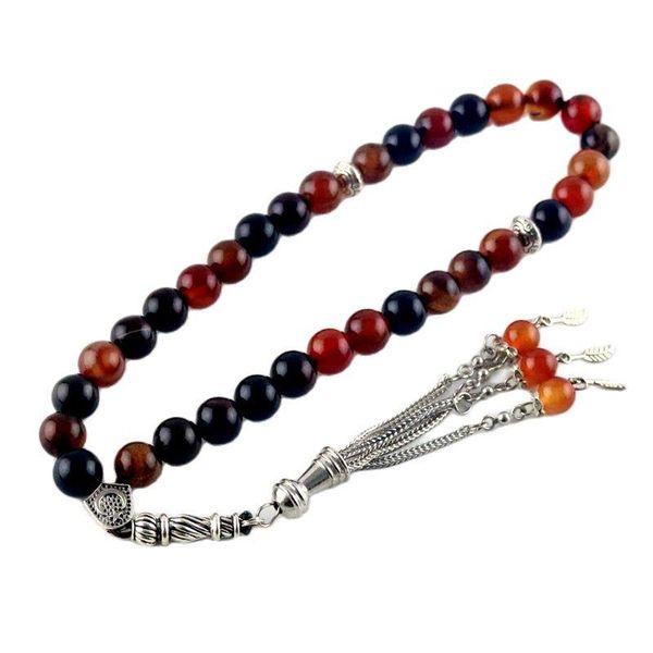 beaded, strands muslim natural stone tasbih tassel 10mm bead rosary islamic tasbeh misbaha jewelry man gift, Black
beaded, strands muslim natural stone tasbih tassel 10mm bead rosary islamic tasbeh misbaha jewelry man gift, Black