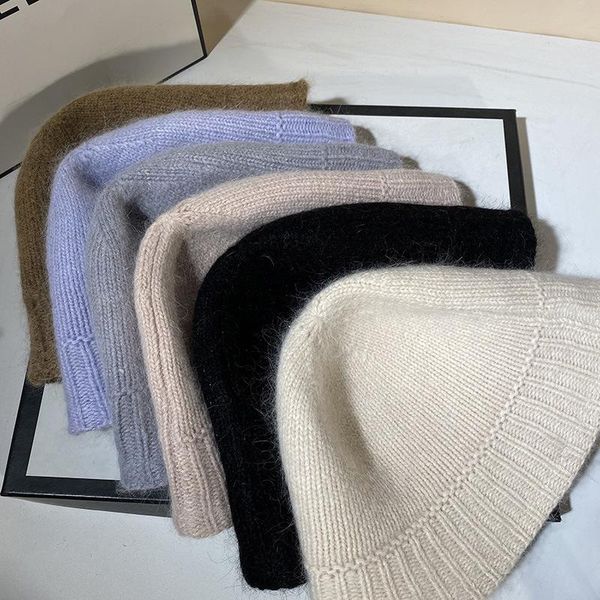 wide brim hats 2021 fashion trend solid color hat fur basin fisherman warm japanese knitted woolen bucket, Blue;gray
wide brim hats 2021 fashion trend solid color hat fur basin fisherman warm japanese knitted woolen bucket, Blue;gray