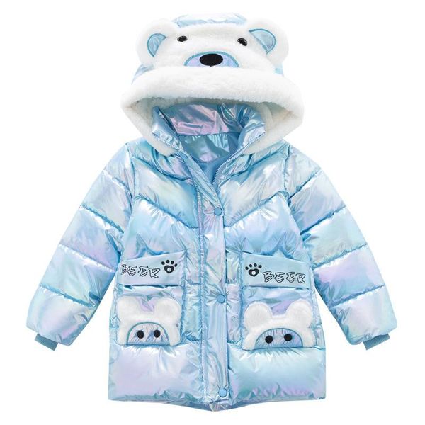jackets 3 colors cute bear girls coat winter warm down for hooded parkas long waterproof outerwear children clothing 2-8y, Blue;gray
jackets 3 colors cute bear girls coat winter warm down for hooded parkas long waterproof outerwear children clothing 2-8y, Blue;gray