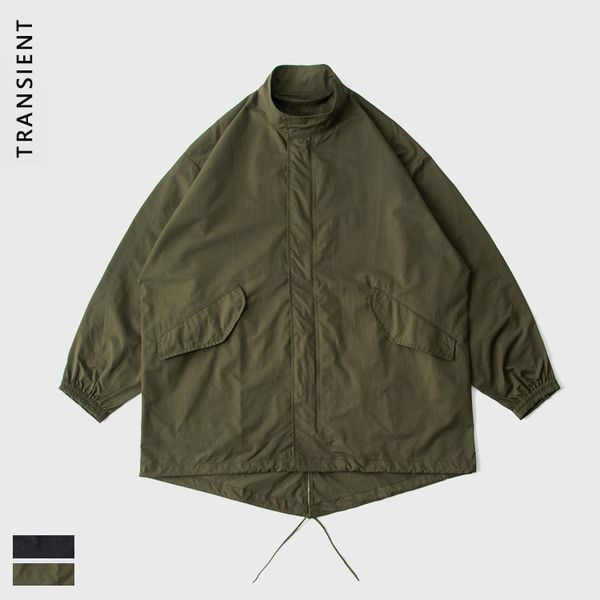 TRS men's wear | 2020aw tooling function medium length M51 long windbreaker jacket coat, Black;brown
TRS men's wear | 2020aw tooling function medium length M51 long windbreaker jacket coat, Black;brown