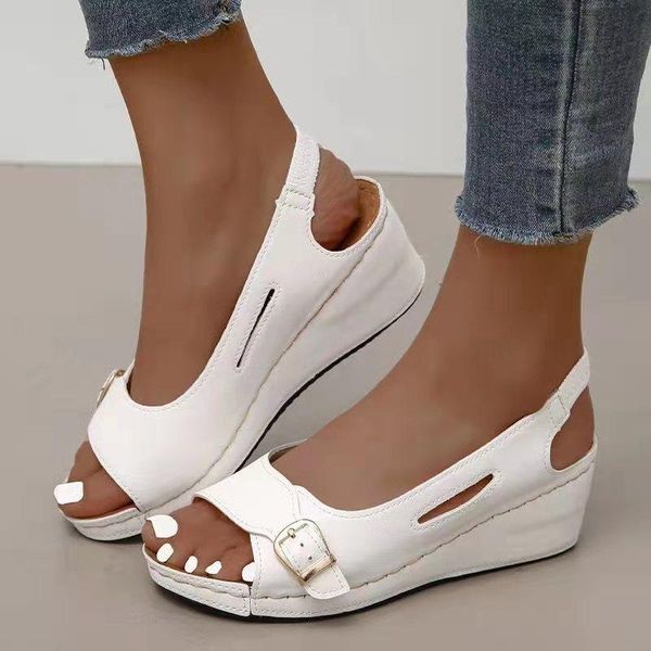 sandals women summer comfortable slip-on flat female heels platform shoes sandalias mujer, Black
sandals women summer comfortable slip-on flat female heels platform shoes sandalias mujer, Black
