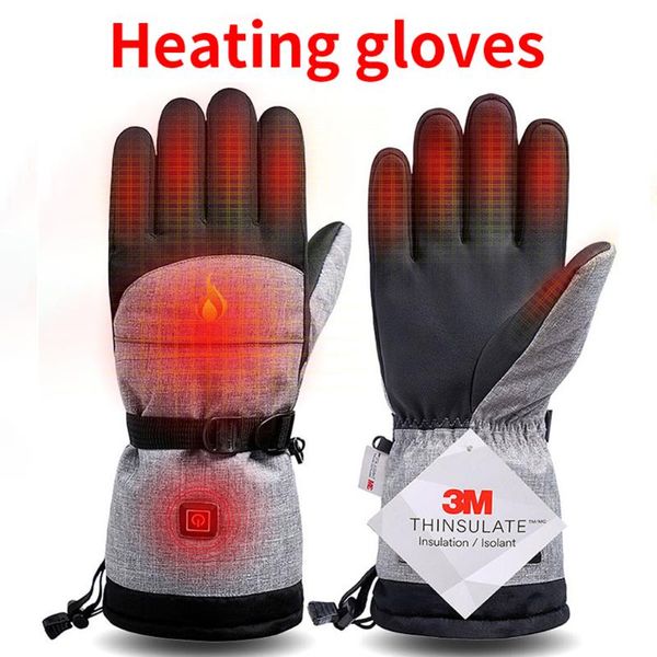 cycling gloves electric heating glove waterproof outdoor skiing with touchscreen function snowboard thermal for men women, Black
cycling gloves electric heating glove waterproof outdoor skiing with touchscreen function snowboard thermal for men women, Black