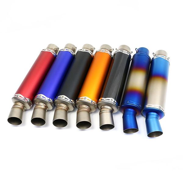 motorcycle exhaust system 6 color universal metal racing muffler for 2 stroke pipe mufflero easy installati
motorcycle exhaust system 6 color universal metal racing muffler for 2 stroke pipe mufflero easy installati