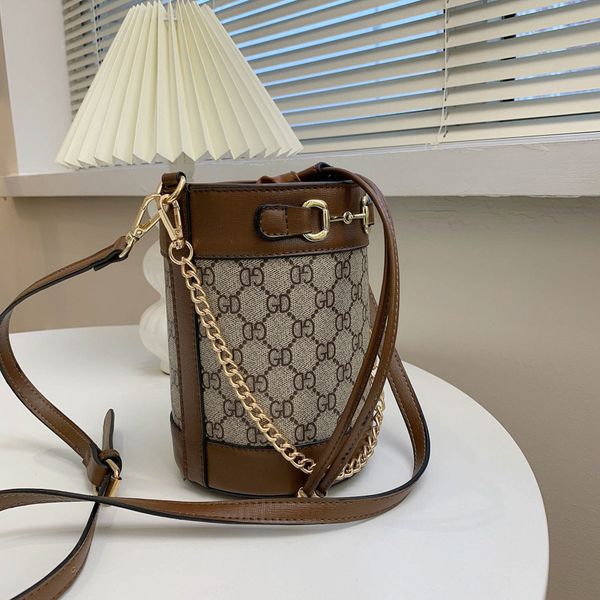 70% off exclusive pu bucket bag female new fashion lattice messenger street chain one shoulder hand
70% off exclusive pu bucket bag female new fashion lattice messenger street chain one shoulder hand