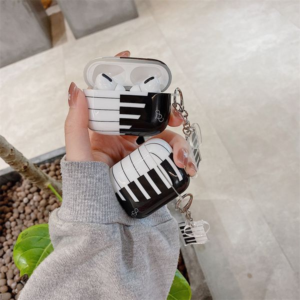 3d black white lattice piano earphone cases for apple airpods 1 2 pro bluetooth-compatible headset protection case with pendant
3d black white lattice piano earphone cases for apple airpods 1 2 pro bluetooth-compatible headset protection case with pendant