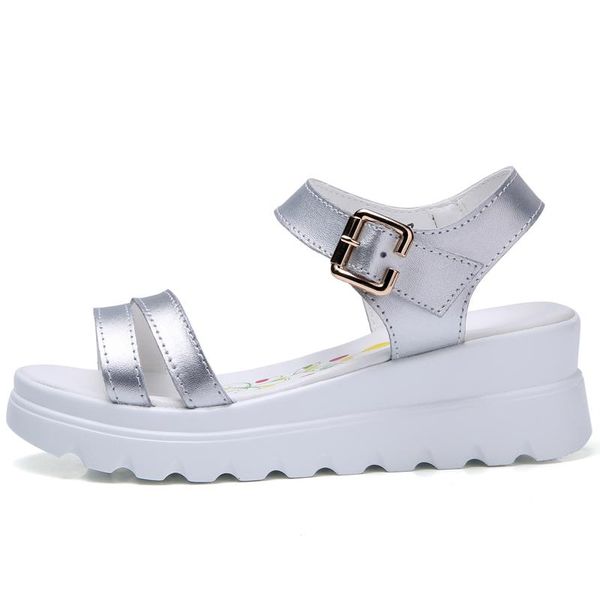 genuine leather women platform beach sandals shoes ladies flats sneakers sliver white flip flop shoe summer mid heel footwear, Black
genuine leather women platform beach sandals shoes ladies flats sneakers sliver white flip flop shoe summer mid heel footwear, Black