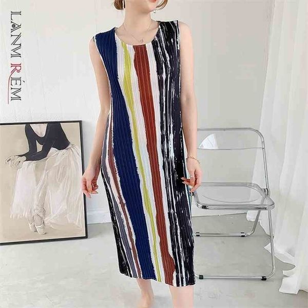 pleated vintage dress summer sleeveless striped print dresses women's fashion clothing 2d3588 210526, Black;gray
pleated vintage dress summer sleeveless striped print dresses women's fashion clothing 2d3588 210526, Black;gray