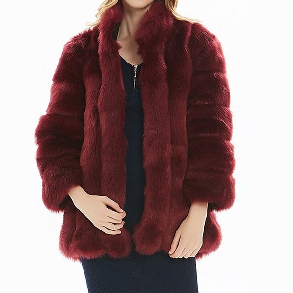 2021 fox fur grass coat splicing female flocking artificial street trendsetter haining, Black
2021 fox fur grass coat splicing female flocking artificial street trendsetter haining, Black