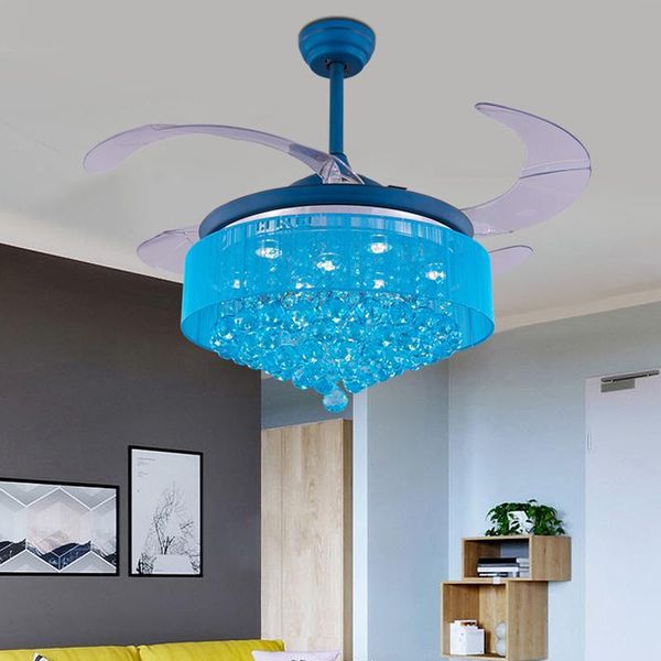 electric fans 100% crystal ceiling fan decorative silver body retractable blades light living room led dining
electric fans 100% crystal ceiling fan decorative silver body retractable blades light living room led dining