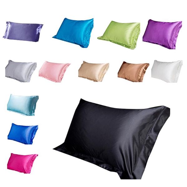 simple design emulation silk satin pillowcase single pillow cover multicolor 48*74cm #75280 (black)48*74cm case
simple design emulation silk satin pillowcase single pillow cover multicolor 48*74cm #75280 (black)48*74cm case