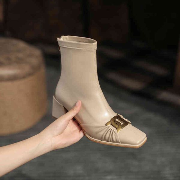 dress shoes new metal decoration concise women ankle boots fashion superfine fiber square toe thick heels casual autumn winter wom, Black
dress shoes new metal decoration concise women ankle boots fashion superfine fiber square toe thick heels casual autumn winter wom, Black