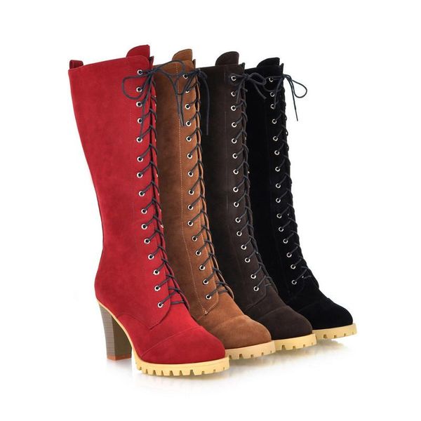 boots ymechic autumn britain cross tied lace up long gladiator women red black block high heels motorcycle biker shoes 40
boots ymechic autumn britain cross tied lace up long gladiator women red black block high heels motorcycle biker shoes 40