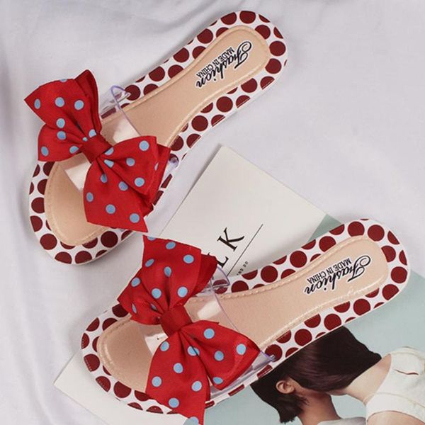 slippers bow knot women leisure flip-flops beach flats rain jelly house shoes woman flip flops zapatos de mujer#0306, Black
slippers bow knot women leisure flip-flops beach flats rain jelly house shoes woman flip flops zapatos de mujer#0306, Black