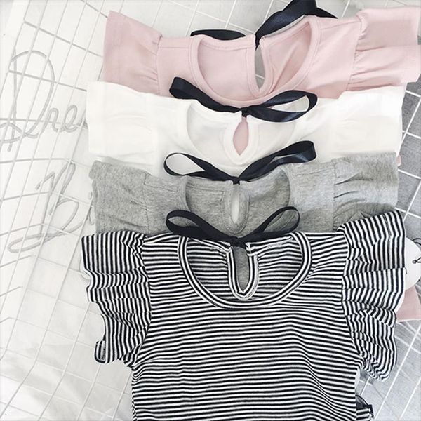 toddler girl summer causal t shirt ruffle for girls lovely baby pink white gray striped basic tees quality, Blue
toddler girl summer causal t shirt ruffle for girls lovely baby pink white gray striped basic tees quality, Blue