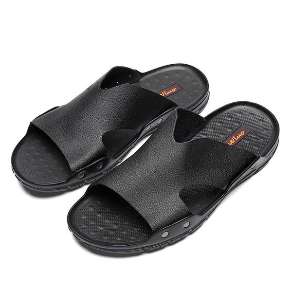 slippers summer slides men shoes fashion outdoor wear korean-style cool classic beach, Black
slippers summer slides men shoes fashion outdoor wear korean-style cool classic beach, Black