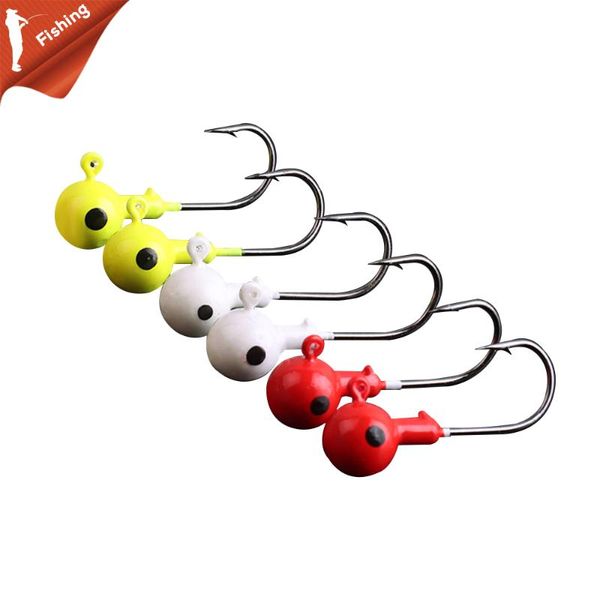 10pcs 3.5g-14g round lead head barbed single hooks bass hard metal jigs fishing tackles lures colored hook fishinghooks
10pcs 3.5g-14g round lead head barbed single hooks bass hard metal jigs fishing tackles lures colored hook fishinghooks
