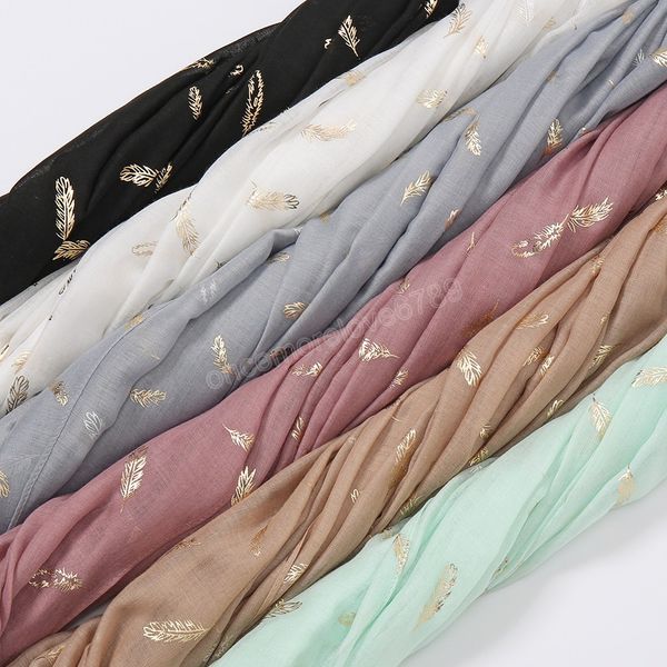 feather printed muslim hijab headscarf cotton bandana shawls scarf stoles foulard shimmer glitter gold wraps headband, Blue;gray
feather printed muslim hijab headscarf cotton bandana shawls scarf stoles foulard shimmer glitter gold wraps headband, Blue;gray