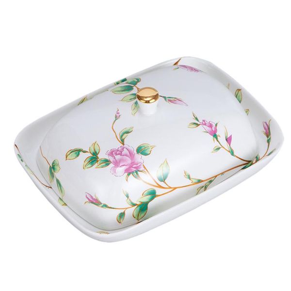 dishes & plates 1 pc ceramic plate butter serving dish